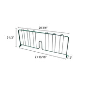 Thunder Group Green / 21" / 1 Shelf Dividers