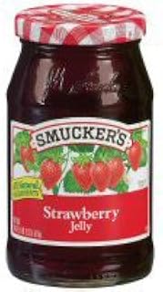 Smucker's Strawberry Jelly, 18-Ounce (Pack of 12)