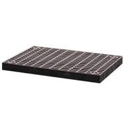 Stackable Platform Add-On by Structural Plastics Corp. – 3' x 3' (Rectangular), Plastic, Black, Model A3636A442843