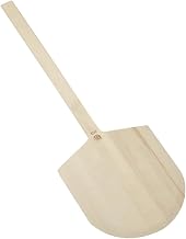 American Metalcraft 3612 Wood Pizza Peel with 23" Handle, 13" x 12" Blade (Pack of 6)