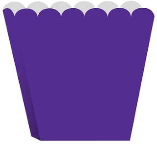 Creative Converting Purple Treat Boxes 8 Pack