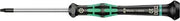 Wera 05118050001 2067 TORX® BO Screwdriver for Tamper-Proof TORX® Screws for Electronic Applications, TX 10 x 60 mm