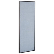 24-1/4"W x 60" H Office Partition Panel by Global Industrial – Alloy Steel, Blue, Model 277661BL