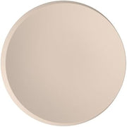 Villeroy & Boch NewMoon Beige Bread Plate, Beige Plate in Premium Porcelain | Beige porcelain bread plate made in Germany, dishwasher and microwave safe, ideal for rolls, pastries, or sides