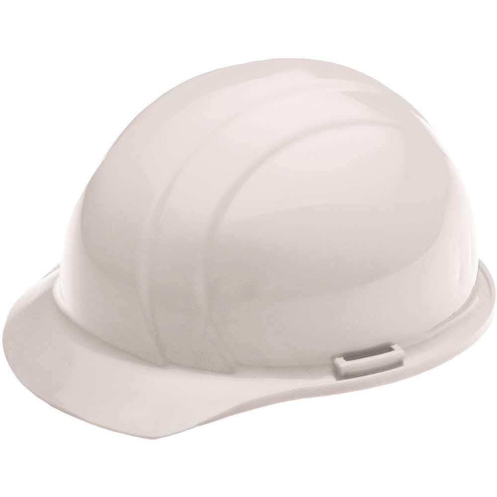 Hard Hat by ERB – Large, High Density Polyethylene (HDPE), White, Model 19761