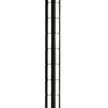 Post 62-9/16" Chrome w/Cap and No Leveling Bolt by METRO – Model 63UP-37280