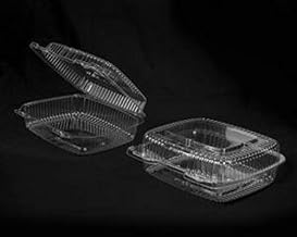 Handi-Foil 9" Square Shallow Plastic Container, PK250