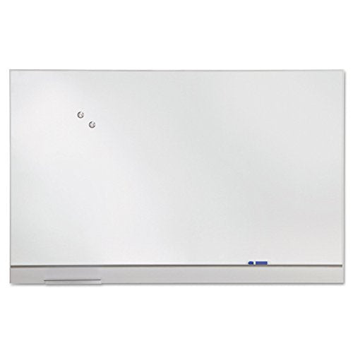 Iceberg Silver, White / 48"W x 32"H / 1 Dry Erase Boards