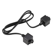 36in Jumper Cable Track to Track by Cal – 36 x 1.4 x 1.4, Plastic, Black, Model CALHT-307-BK