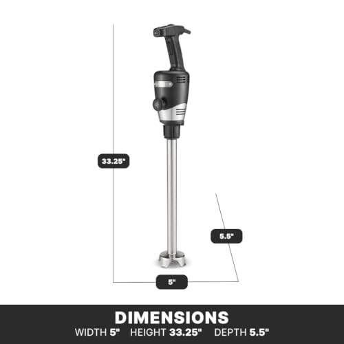 Waring 18" Shaft / Stainless Steel / Immersion Blenders Countertop Blenders