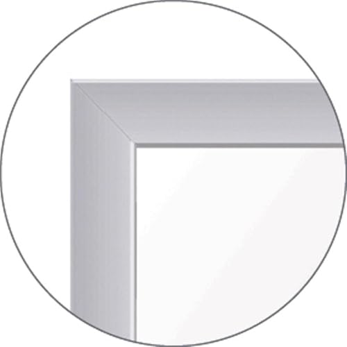 Ghent Standard / 38"W x 2.5"H / 1 Inch Grid Dry Erase Boards