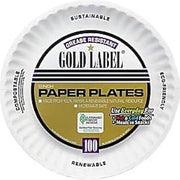 AJM Packaging Gold Label Table Ware CP9GOEWH - 1 Each