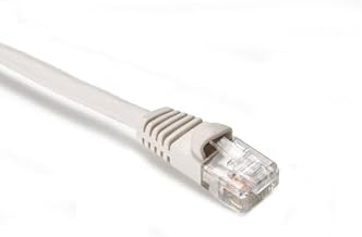 HellermannTyton PCW10 Category 5e Patch Cord, 10.0 ft, White, 1/pkg