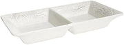 American Atelier "By The Sea" 2 Section Server, White