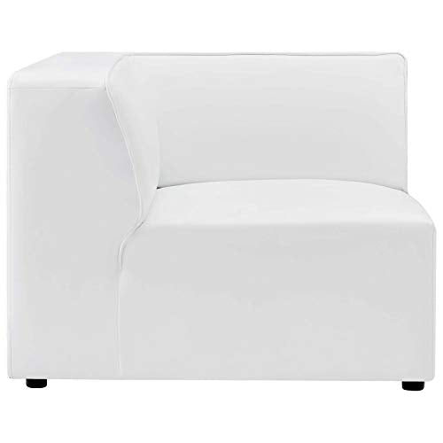 Modway White / Contemporary / Corner Chair Sofas & Couches