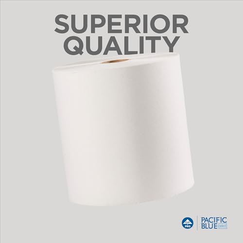 Georgia-Pacific White / 12 Rolls- 350 Linear Feet/Roll / 350 Feet (Pack of 12) Paper Towels