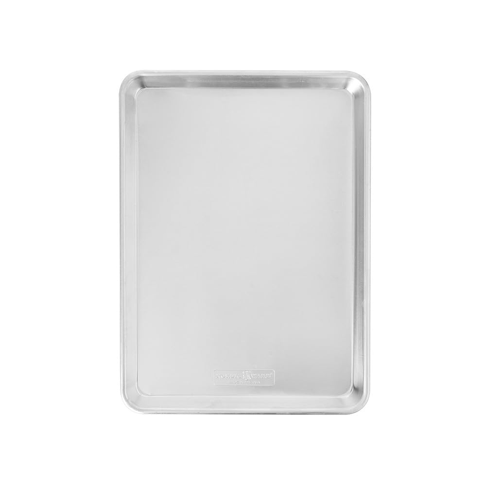 Naturals Half Sheet with Recipe Booklet by Nordic Ware – Hafl Sheet + Recipe Booklet, Aluminum, Natural, Model 43219AMZM
