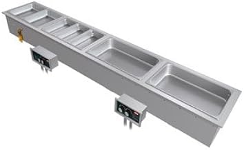 Hatco HWBI-S3MA Slim Line Drop-in Hot Food Well w/Manifolded Drains & Auto-Fill