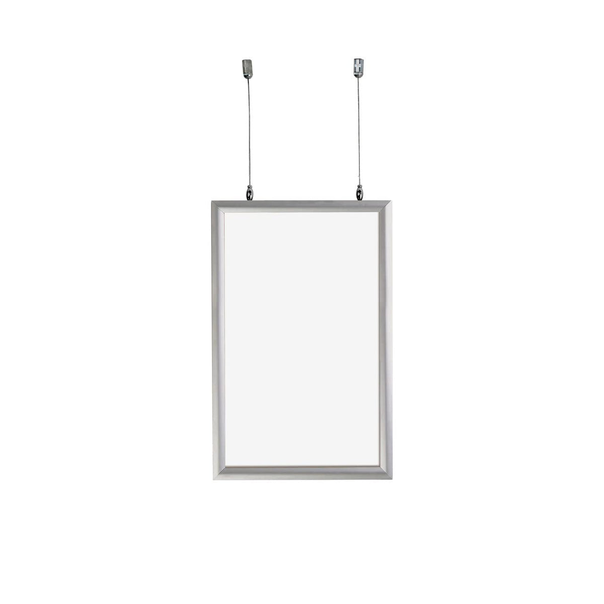 Azar Displays 11"W x 17"H / Silver / 1 Store Sign Holders