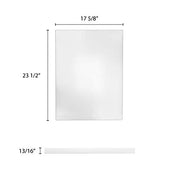 Excellanté 24"L x 18"W / White / 1 Cutting Boards