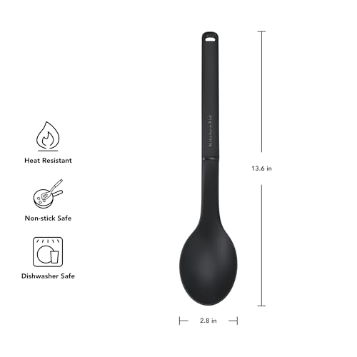 KitchenAid Black / 13.6-Inch / 1 Cooking Spoons
