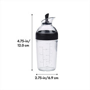 OXO Salad Spinner Glass + Shaker- Black / Clear, Black / 1 Spinners