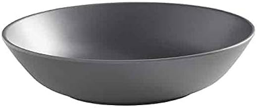 American Metalcraft MCB36GR Melamine Round Matte Bowl, Grey, 36-Ounces