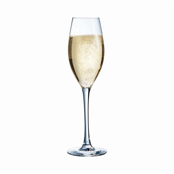 Sequence Grand Flute* 24cl - 8 1/2oz, Pack of 24 by Arcoroc – 240.0 milliliters, Crystal, Transparent, Pack of 24, Model P3787