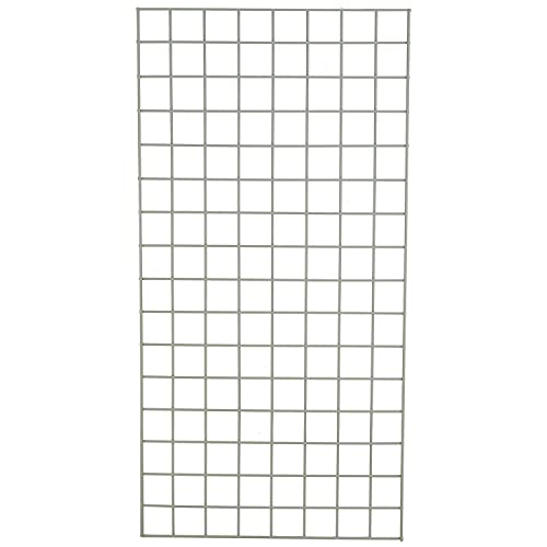 1/4" Thick Wire Mesh Deck Panel by Global Industrial – 72" W X 24" D, Steel Wire Mesh, Gray Epoxy, Model 502553