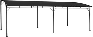 vidaXL Sunshade awnings 19.69 x 9.84 x 8.37 ft Anthracite