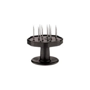 World Cuisine Salami Pricker by PADERNO – 1 5 inch, Black/Silver, Model 42523-00