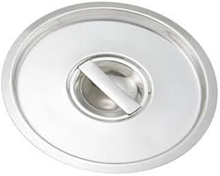 Winco BAMC-4.25 4.25 Qt. Bain Marie Cover, Stainless - Bain Marie Covers-BAMC-4.25