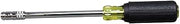 KLEIN TOOLS 65129 2-in-1 Nut Driver, Hex Head Slide Drive, 6-Inch