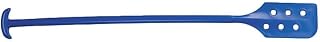 Remco - A Vikan Company 67763 Blue Polypropylene Paddle Scraper with Holes, 13" L x 6" W, 52" OAL