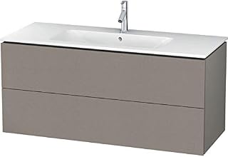 Duravit L-Cube Vanity Unit f. ME, 2 Drawers, 550x1220x481mm, Terra