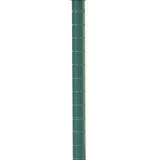 Commercial Green Epoxy Wire Shelving Posts 54" - 4 Posts by L and J – 4, Metal, Green