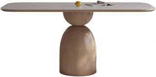 Mesa de Comedor Cream Style Rock Plate Round Dining Table Home Japanese Long Mesa de Comedor