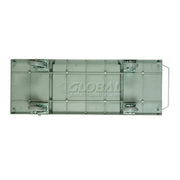 Hotel Cart by Global Industrial – 57"L x 21"W x 39"H, Plastic, Gray, Model 603575