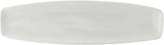 Tuxton China BPH-140V Plate, 14" x 4" x 5/8" H, rectangular, microwave & dishwasher safe, oven proof, fully vitrified, lead-free, DuraTux, Porcelain White, Pack of 12