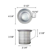 Thunder Group 1 / .5 Quart / Silver Cups