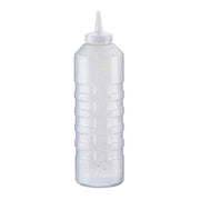 Traex 5224-13 Clear 24 Ounce Squeeze Dispenser with Standard Cap by Vollrath – 24 Ounces, Model 953-141-NAR-CLE