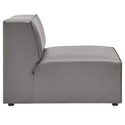 Modway Grey / Armless Chair / Contemporary Sofas & Couches