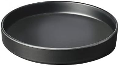 CAL-MIL 22017-12-13 Hudson Black Melamine Plate 12"
