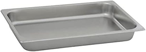 Winco 8 qt. Stainless Steel Water Pan for Chafer (108A)