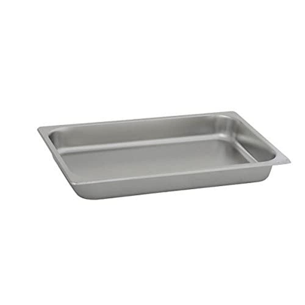 8 qt. Stainless Steel Water Pan for Chafer (108A) by Winco – 8 qt, Stainless Steel, Silver, Model 108A-WP