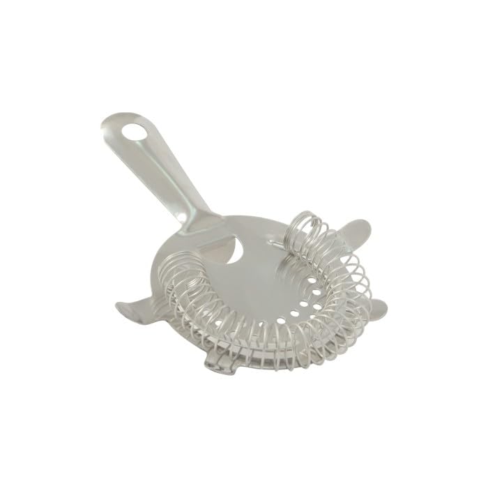 CAC Stainless Hawthorne Strainer KUHW-4 4 Prong by CAC China – Pack of 99