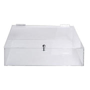 16 x 12 x 4 Flat Acrylic Display Case by AARCO DISPLAY PRODUCTS – Model 1461