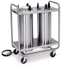 8405 Heated Dish Dispenser with Open Tubular Frame, 4 Tubes & 5-3/4" Diameter Maximum Dish Size