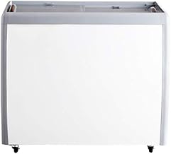 OMCAN 46493 39-INCH ICE CREAM DISPLAY CHEST FREEZER WITH FLAT GLASS TOP