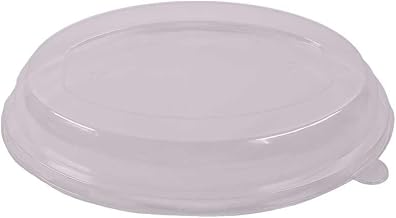 KITCH24/7 Clear Oval Lid for 32 Ounce Bowl - 300 per case